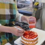 苺のショートケーキ　お菓子教室