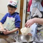 お味噌作り　子ども料理教室1