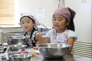 ちぎりパン　お菓子教室