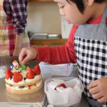 クリスマスケーキ作り　子どもお菓子教室